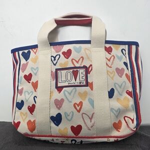 Brighton Red White And You Mini Tote - Brand New!